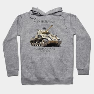 M50 Sherman-Toadman's Tank Pictures Hoodie